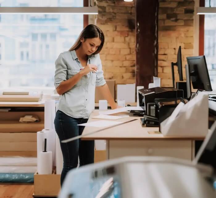 About Harris <br>Business Machines Image